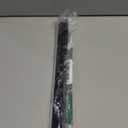 Angoily 2PCS Dustpan Lip Replacement Edge Strip for Dust Pan, Garbage Shovel Soft Pressure Design for Cleaning Floors and Corners Multi-functional Dustpan Lip Protector Insert Black