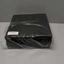 Large Cork Board Felt Wall Tiles, 47"x35" 12 Pack Felt Bulletin Board Pin Board with 48 Safe Removable Adhesive Tabs, 60 Push Pins, Alternative Cork Board for Walls Home Office (Black)