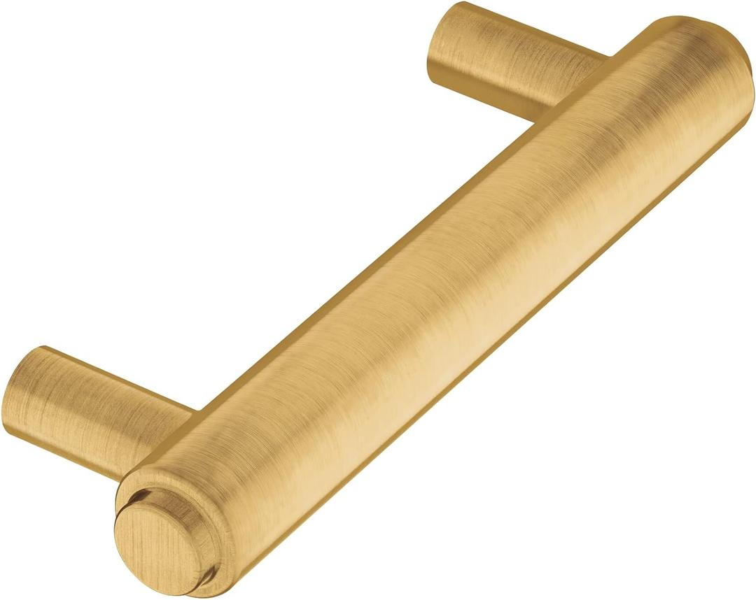 Moen Iso Brushed Gold Cabinet or Drawer Pull on 3-inch Centers, DN0707BG
