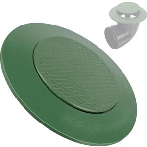 Pop Up Drain Pipe Cover for 4-Inch Sewer and Drain Pipe Fittings, Compatible with 420C 422G Pop Up Drainage Emitter Replacement