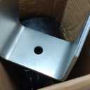 2000 lbs Trailer Jack with Dual Wheel, Heavy Duty Swivel Boat Jack, 12" Lift, Bolt-on Tongue Trailer Jacks for RV Boat Trailers, Silver