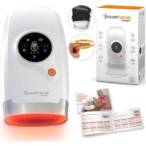 Hand Massager for Arthritis and Carpal Tunnel - Wrist Finger Massager, Carpal Tunnel Relief, Arthritis, Hand Massagers Devices with Heat and Compression, Arm Massage for Pain