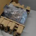 bella Make & Take Electric Skillet, Fits-anywhere kitchenware, EverGood Ceramic Coating, Adjustable Temperature & Dishwasher-Safe Tempered Glass Lid, Cast Aluminum Base, 1200 Watt, Surf