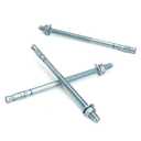 3/8" x 7" Concrete Anchors (50 Pack) 3/8 inch Wedge Anchors Bolts Zinc Plated