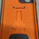 CaseBorne V Compatible with Samsung Galaxy S24 Ultra Case - [Extremely Rugged] [Military Grade 5-Layer Construction] with Built-in Stand - Orange/Gray