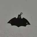 CAILLU KeyChain Leather Bat Shape for men gifts and women Car key fob case,Leather fashion pop keys ring cover holder