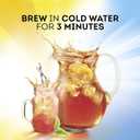 Lipton Iced Tea Bags, Cold Brew, Black Tea, Family-Sized, 22 Tea Bags