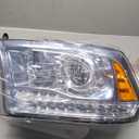 KarParts360 For Ram 1500/2500/3500 Headlight 2016 2017 2018 Driver Side Chrome Replacement For CH2502290 | 68324941AD