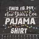 This is My New Year's Eve Pajama Shirt Lights Men Women Kid TShirt S