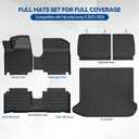 Custom Fit Floor Mats for 2022-2024 Hyundai Ioniq 5