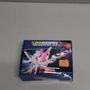 Transforming Car Robot Toys, Unicorn Racing Car Set, Boys and Girls, Automatic Deformation, Magnetic Connections, Educational, Collision to Magical Unicorns, Birthday Party (Blue)