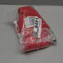 48 Inch Christmas Tree Skirt Red Small Plush Xmas Tree Mat with Merry Christmas Patterns Soft Thick Holiday Decor for Home Party