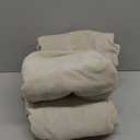 H.VERSAILTEX Velvet Dining Chair Covers Stretch Chair Covers for Dining Room Set of 4 Parson Chair Slipcovers Chair Protectors Covers Dining, Soft Thick Solid Velvet Fabric Washable, Oatmeal