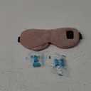 Heated Eye Mask for Dry Eyes: Warm Compress for Digital Tired Eyes, Stye Relief - Cordless, Adjustable Heat & Timer Settings - Airplane/Road Travel, Sleep aid, Office nap Pink