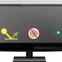 Anti-Glare and Anti Finger Print Screen Protector (3 Pack) for 25 Inches Widescreen Desktop Monitor