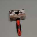 Dog Slicker Brush - Large - Protective Ball Tipped Pins Massages Pet Skin - Professional Groomer Dog Brush for Goldendoodle - Golden Retriever Brush (Large Size) (1 Count (Pack of 1))