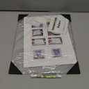 Kalami Acrylic Wall Mount Picture Frame Self Adhesive, No Drill Holes Floating Frameless Clear Photo Frame for Photographs Artwork Diploma Certificate or A4 Paper Size Document Display (1, 8.5 x 11 in)