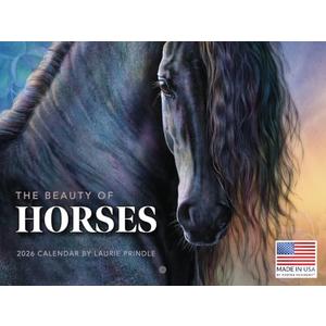 The Beauty Of Horses Calendar 2026 by Laurie Prindle Monthly Wall Calender 12 Month | American Made In The USA