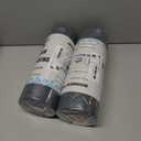 2 x Homaxy Tear Away Dish Cloths Rolls, 40 Sheets-11.8" X 11.8", Reusable Washable Dish Towels for Kitchen, Ultra Absorbent and Quick Drying Microfiber Cleaning Rags, Grey