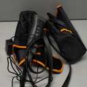 Banspol Leg Massager with Heat and Compression, Foot and Calf Massager for Circulation and Pain Relief, Compression Boots with Handheld Controller, 6 Modes 3 Intensities, Gift for Mom Dad (Black)