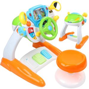 AMOSTING Pretend and Play Ride On Toys for Toddler Boys Girls Learning & Educational Baby Driver Toy Cars for Preschool Kids, Large