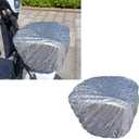 YehVeh 2 Pack Bike Basket Rain Cover Lightweight Waterproof Liner Wrap Case for Bike Front Rear Baskets Rack Trunk Bag Electric Scooter Handlebar Cargo Grocery Storage Carrier Motorcycle Ebike