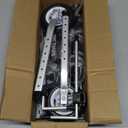 Nasjac Dog Wheelchair for Back Legs - Lightweight Portable Wheelchair with Reflective Stripes, Adjustable Pet Wheelchair Cart for Senior, Arthritis, Paralyzed, Injured, or Disabled Dogs (Small, Black)