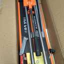 VEVOR 17-Inch Manual Tile Cutter for Wall & Polished Tiles,Double Rails for Precise Cutting, Tungsten Carbide Wheel,Non-Slip Handle,Anti-Displacement Pressure Rod,Precise Cuts for Pros & Beginners