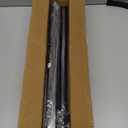 ALLZONE Heavy Duty Tension Shower Curtain Rod 42-83 Inches for Bathroom, Window, Non-Slip, Adjustable with Strong Spring Pole for Closet, Doorway, No Rust, No Drilling, Black