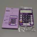 CATIGA Desktop Calculator 8 Digit with Solar Power and Easy to Read LCD Display, Big Buttons, for Home, Office, School, Class and Business, 4 Function Small Basic Calculators for Desk, CD-8185