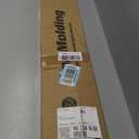 Art3d High Impact Crown Molding Trim for Ceiling, 10-Pack, 2.25" W, White, 10 Pack - 56.4 x 1.7 Inch