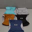 Tuiskusa Male Dog Diapers, High Absorbing Dog Belly Bands for Male Dogs, Washable Reusable Dog Males Wraps (5 Pack), M