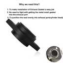 Exhaust Gasket Seal Installer Tool for Harley Davidson