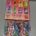 32 PACK Crazy Loop Reusable Drinking Straws, Valentines Day Cards for Kids Classroom, Valentine Day Gifts for Classroom Exchange Prize, Drinking Straws Bulk for Party Favors