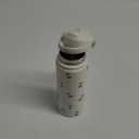 18 oz Insulated Water Bottle with Straw, Leak Proof, Cup Holder Fit, Stainless Steel with Flip Straw and Handle, Reusable, Metal, for Travel, Gym and School (Cream Cherry)