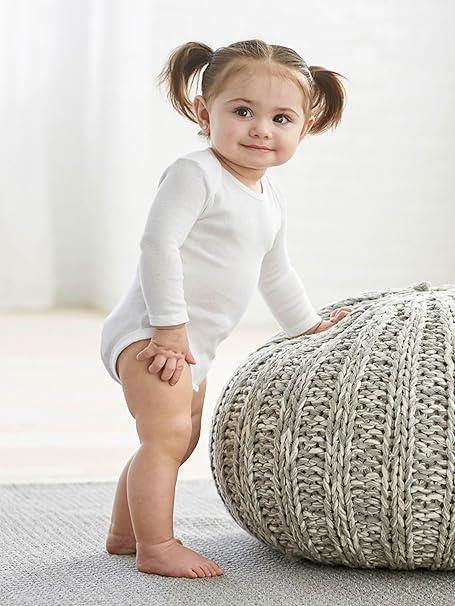 Gerber Unisex Baby Long-Sleeve Onesie Bodysuit Mitten Cuff Size Newborn 1PC White