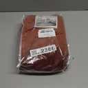 H.VERSAILTEX Velvet Stretch Couch Cushion Cover Plush Cushion Slipcover for Chair Loveseat Sofa Cushion Furniture Protector Seat Cushion Sofa Cover (3 Piece Sofa Cushion Covers, Burnt Brick)