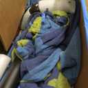 DUMOS Double Hammock with Space Saving Stand, Heavy Duty Steel Frame, Portable for Outside & Indoor Use, 450lbs Capacity, Easy Assembly, Carrying Bag Included, Blue (96IN)