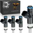 Fuel Injectors FJ1058 fit for Jeep 2007-2017 Patriot 2007-2017 Compass L4 2.0L 2.4L Gas, fit for Dodge 2008-2014 Avenger 2007-2012 Caliber 2009-2015 Journey, fit for Chrysler 200 Sebring (4)