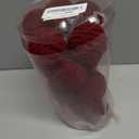 Wironlst Velvet Ornaments for Christmas Tree, 4 Style Flocked Matte Velvet Christmas Ball Ornaments, Shatterproof Decor for Xmas Tree Wedding Holiday Party Home (2.36" 25pcs Burgundy)