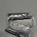 goldenwarm Pack of 3 Matte Black Heavy Duty Iron Door Hinges, 4 Inch x 4 Inch Interior and Exterior Black Door Hinges with 5/8" Radius Corners