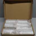 Flameless Candles,with Embedded Star String, Battery Operated Candles Flickering LED Pillar Candles with Remote Control and Timer, Home Decoration Add a Warm and Romantic AtmosphereSet of 7 (White)