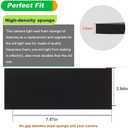 Light Leak Proof Sponge High Density Foam Film Camera Replacement Light Seal Kit Compatible with 120 135 Film Camera Large Format Camera Film Camera Accessories (2mm Seal Sponge Sheet)
