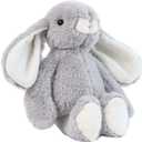 DILLY DUDU Gray Bunny Rabbit Stuffed Animal Plush Toy Best Gifts 10-Inch