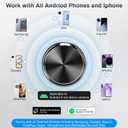 Airtag for Andriod and iOS,Air Tags-4 Pack,Andriod Tracker Tags,Support Dual System,Work with Apple Find My and Gooogle Hub App,Item Locator for Luggage, Backpack,Key,Wallet and More