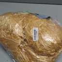 Fovths 2 Pack Luau Grass Table Skirt Natural 9 Feet x 29.5 Inch Hawaiian Table Skirt for Tropical Hawaiian Party Decorations Luau Costume Party, Straw Yellow