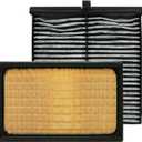 KEQGPCBE Carbon Cabin Engine Air Filter Kit for Mazda CX50 Hybrid 2026 2025 (Only Fit Hybrid)