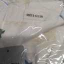 Bonny Billy Girls Classy Vintage Floral Swing Kids Party Dresses (White)