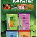 Rapitest Soil Test Kit for Gardens, Vegetables, Flowers and Lawns. USA designed and assembled soil tester completely, quickly and accurately measures/analyzes soil pH acidity and garden nutrients.