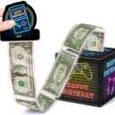 Birthday Gift for Women Men, Money Box Gifts for Gamer Lover, Gaming Birthday Party Decor, Party Game Money Holder with 35Pcs Plastic Bags